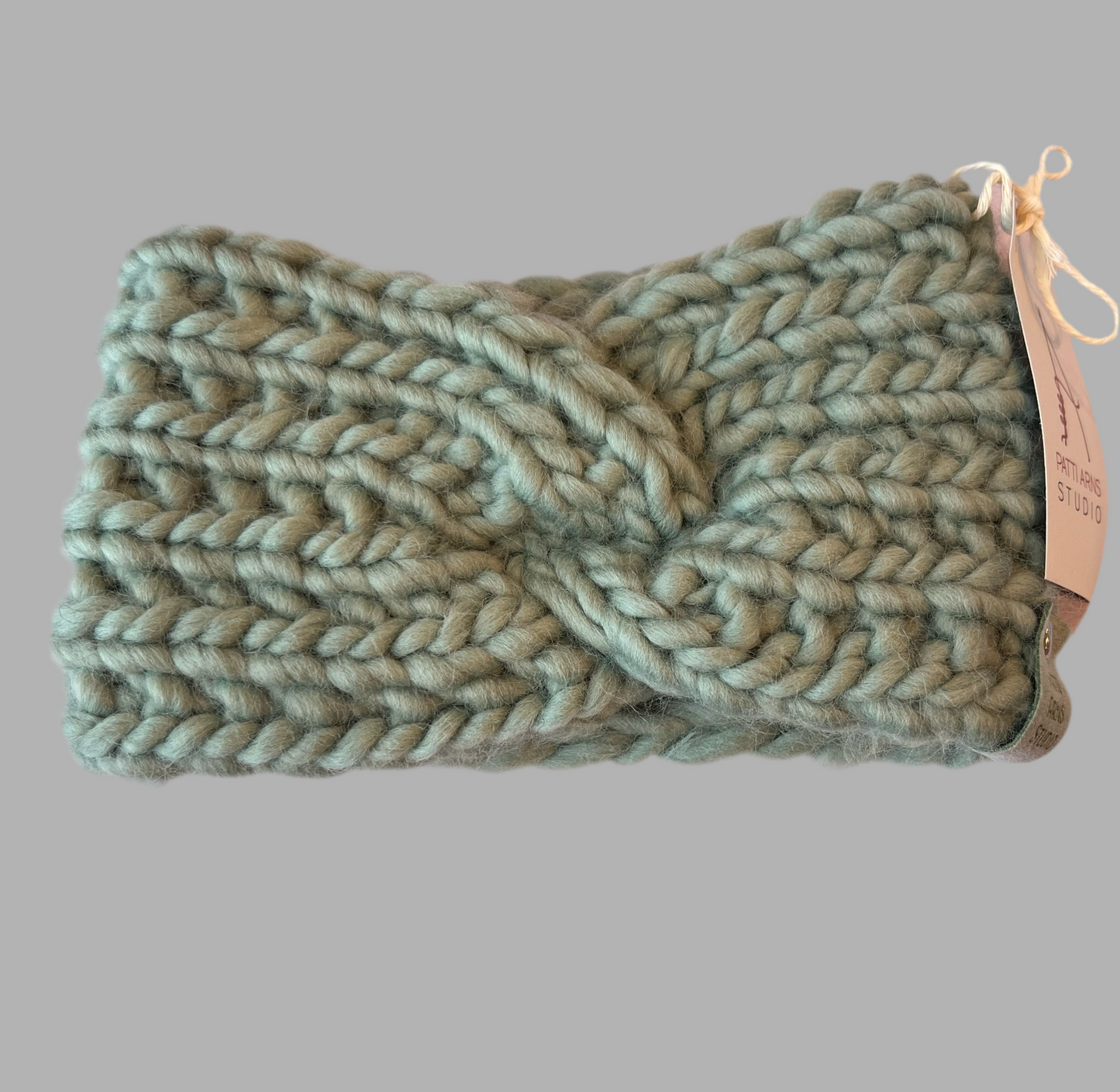 Twist Knot Headband - Seafoam