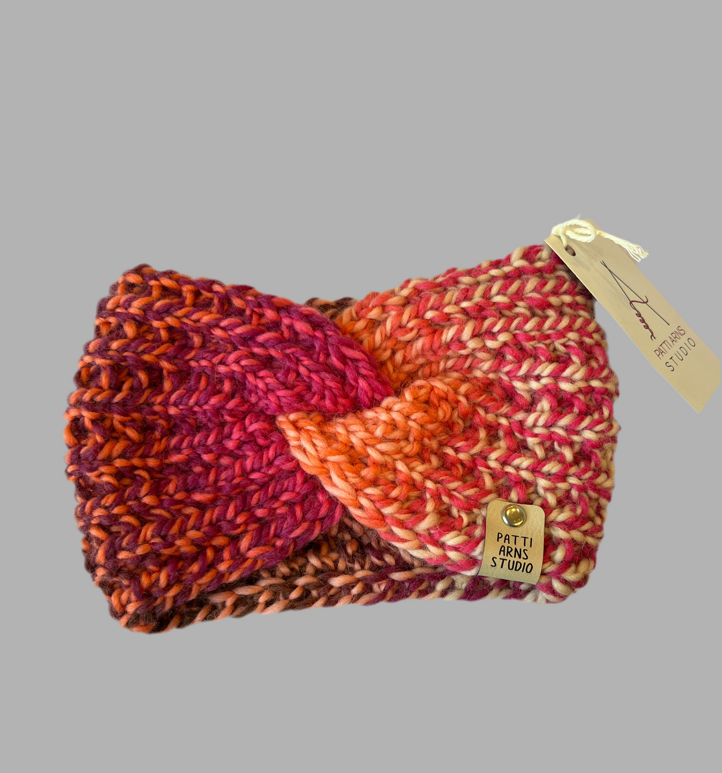 Twist Knot Heatband - Sunset