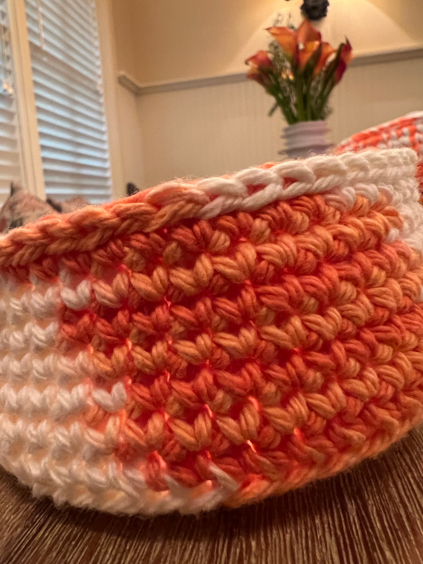 Basket - Tennessee Orange Swirl