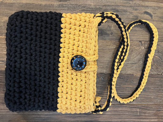 Hand crocheted purse