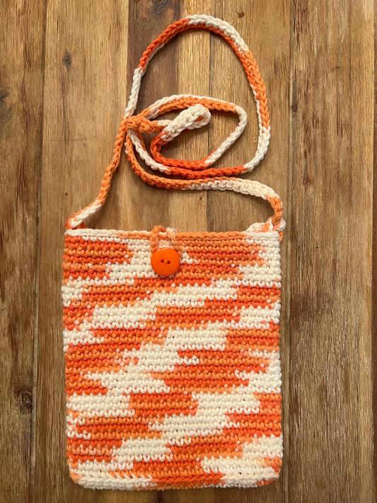 Crossbody Bag - Tennessee Orange Stripe 2