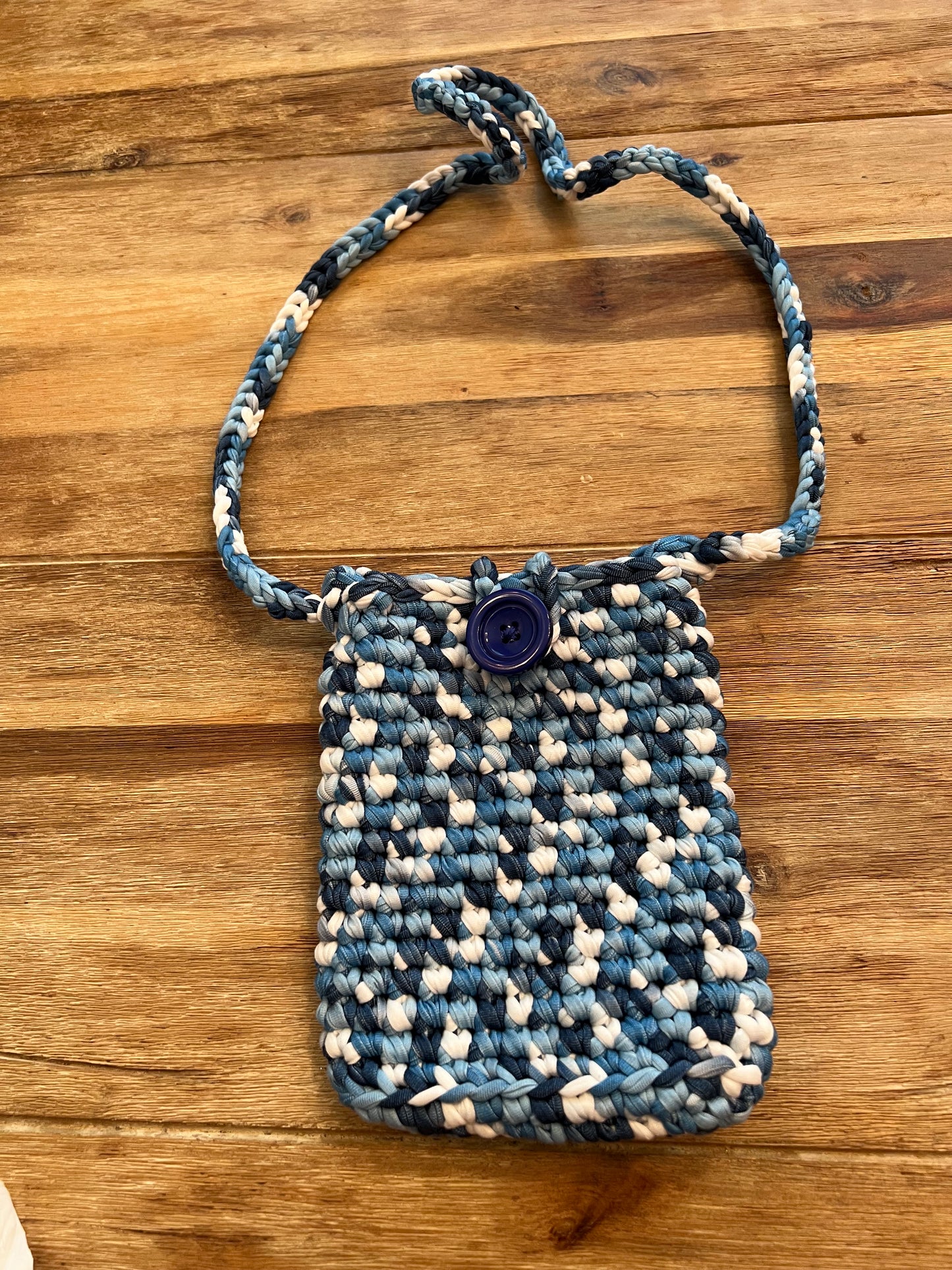 Blue Multi Stadium Compliant Purse